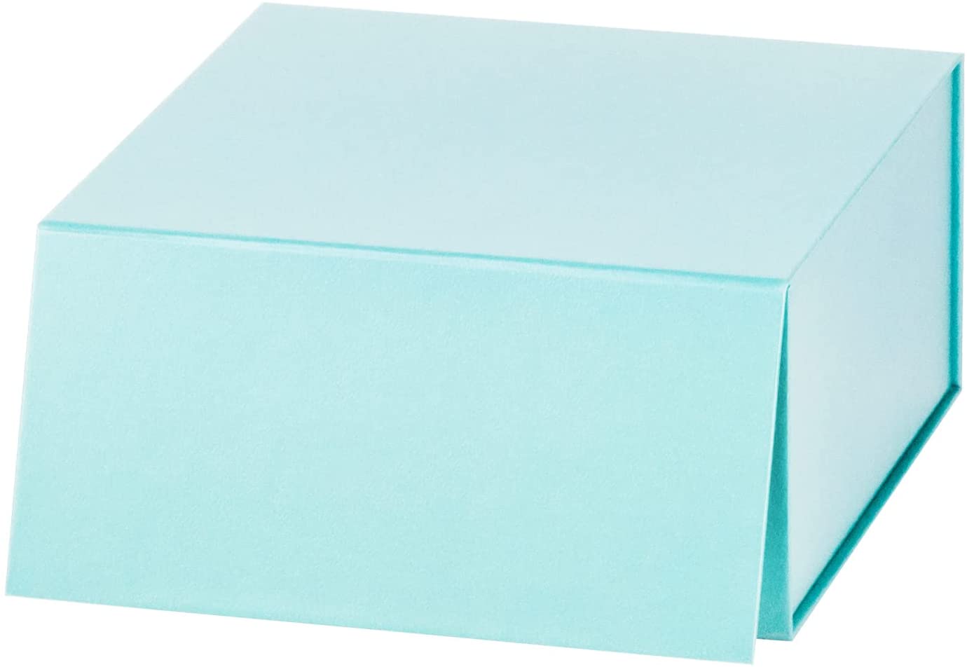 8" x 8" x 4" Collapsable Gift Box w/ Magnetic Square Flap Lid