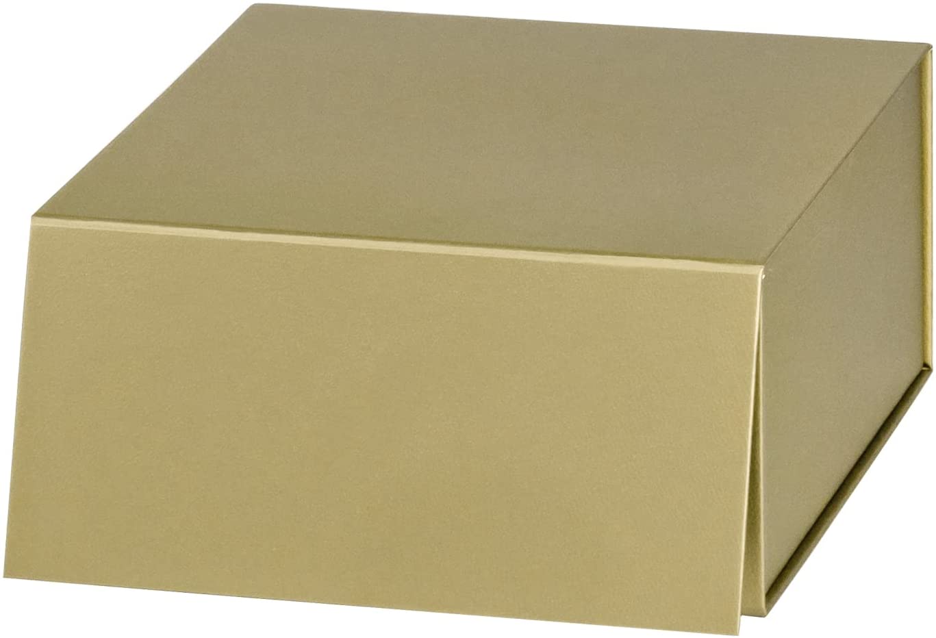 8" x 8" x 4" Collapsable Gift Box w/ Magnetic Square Flap Lid