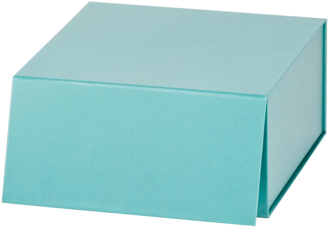 8" x 8" x 4" Collapsable Gift Box w/ Magnetic Square Flap Lid