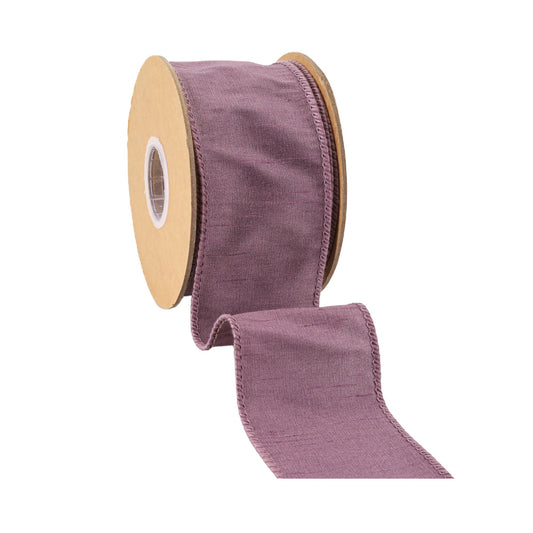 2 1/2" Luxury Wired Dupioni Ribbon - 10 Yard Roll